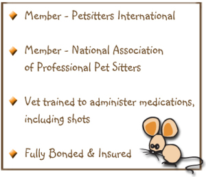 Loving-Care Pet Sitting Houston TX pet sitting houston texas, pet sitter, cat sitter, dog sitting houston, dog walking houston tx, dogwalking, 713-465-1610, lynn virshup, NAPPS, PSI, Montrose, Galleria, River Oaks, West University, Memorial, Medical Center, The Heights, Spring Branch, bonded pet sitting, insured pet sitting houston texas, dog walks